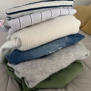 Spring Sweaters, Tops & Pants Bundle